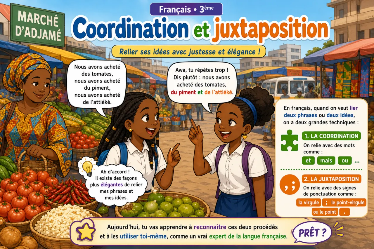 Coordination et juxtaposition