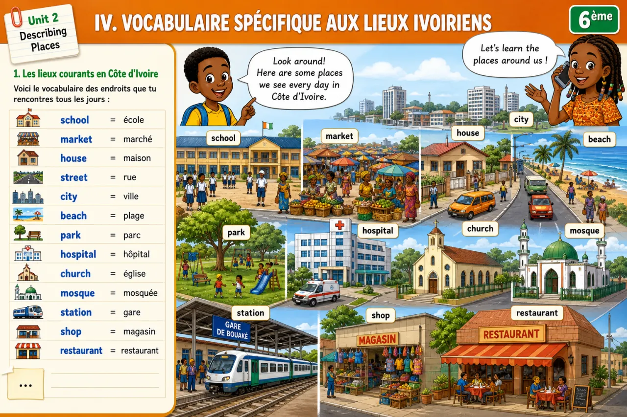 Describing Places — illustration