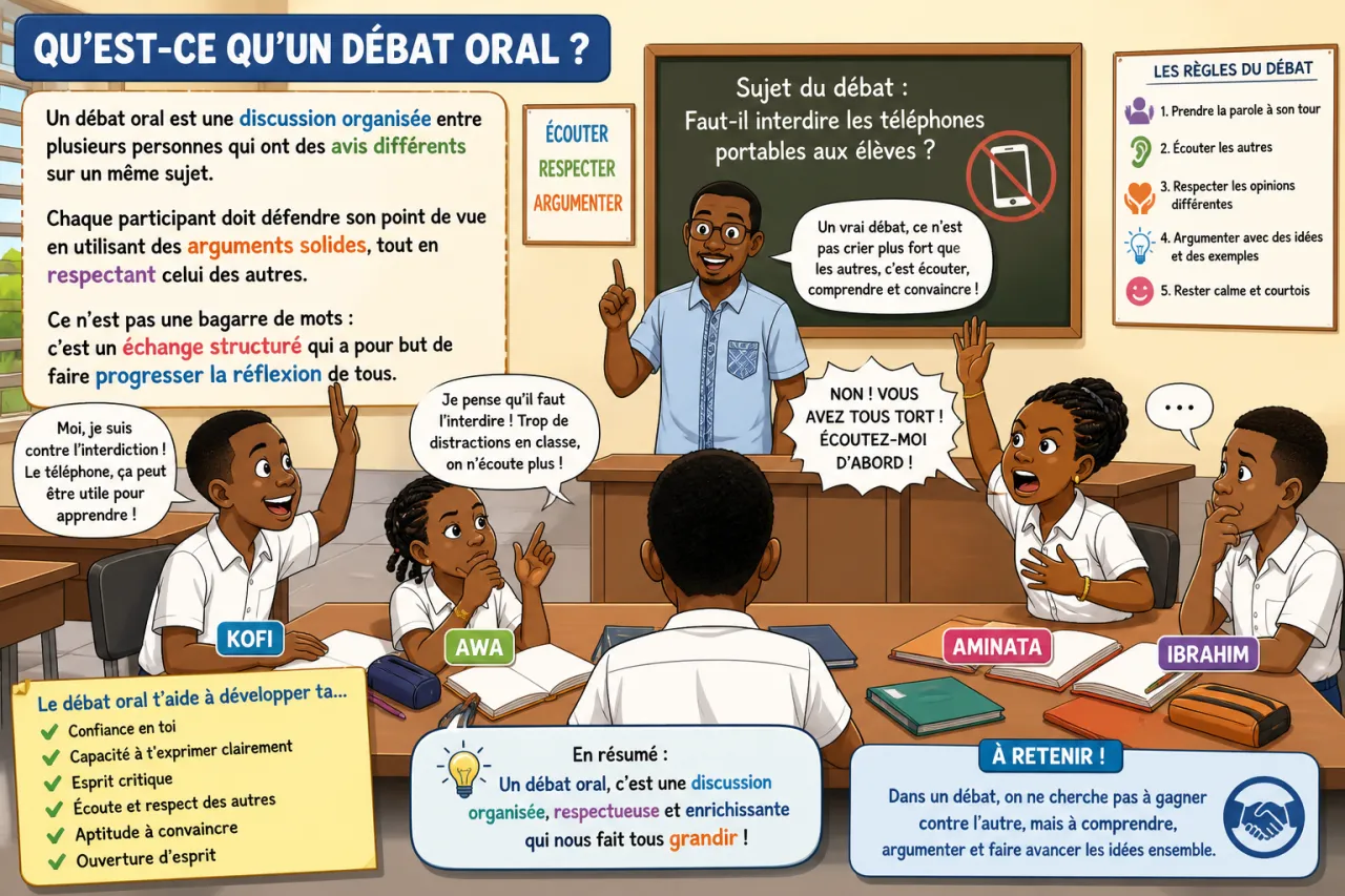 Débat oral — illustration