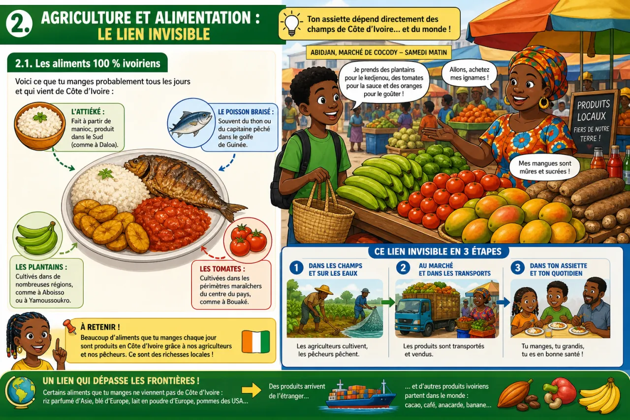 Agriculture et alimentation — illustration