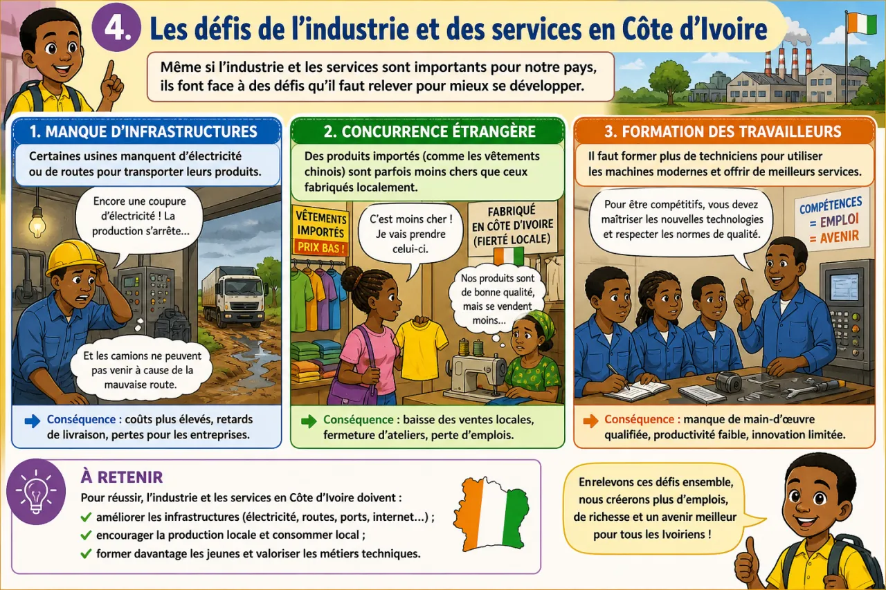 Industrie et services — illustration