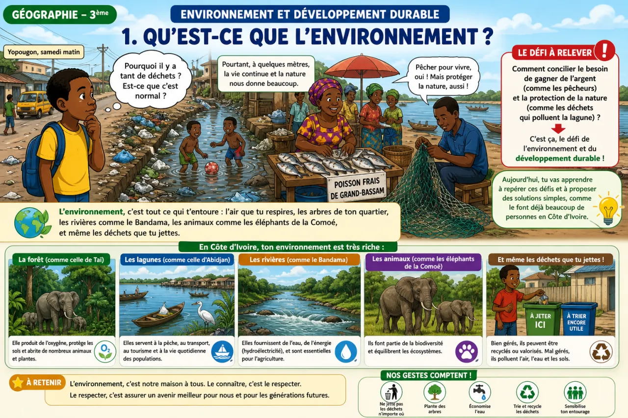 Environnement et développement durable — illustration