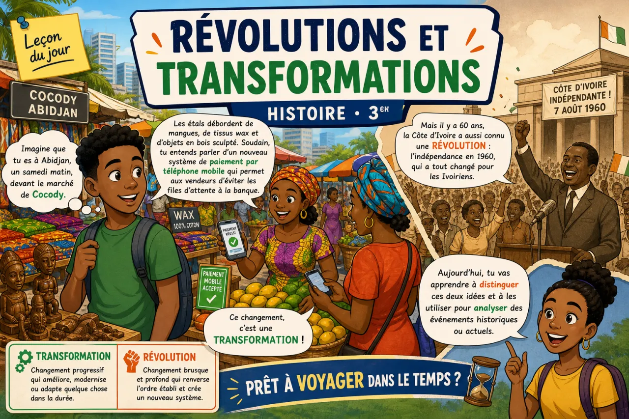 Révolutions et transformations