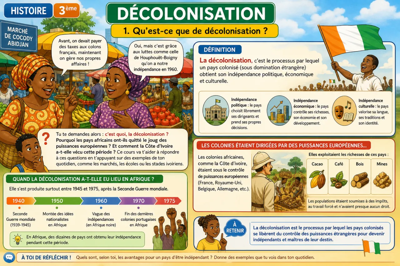 Décolonisation — illustration