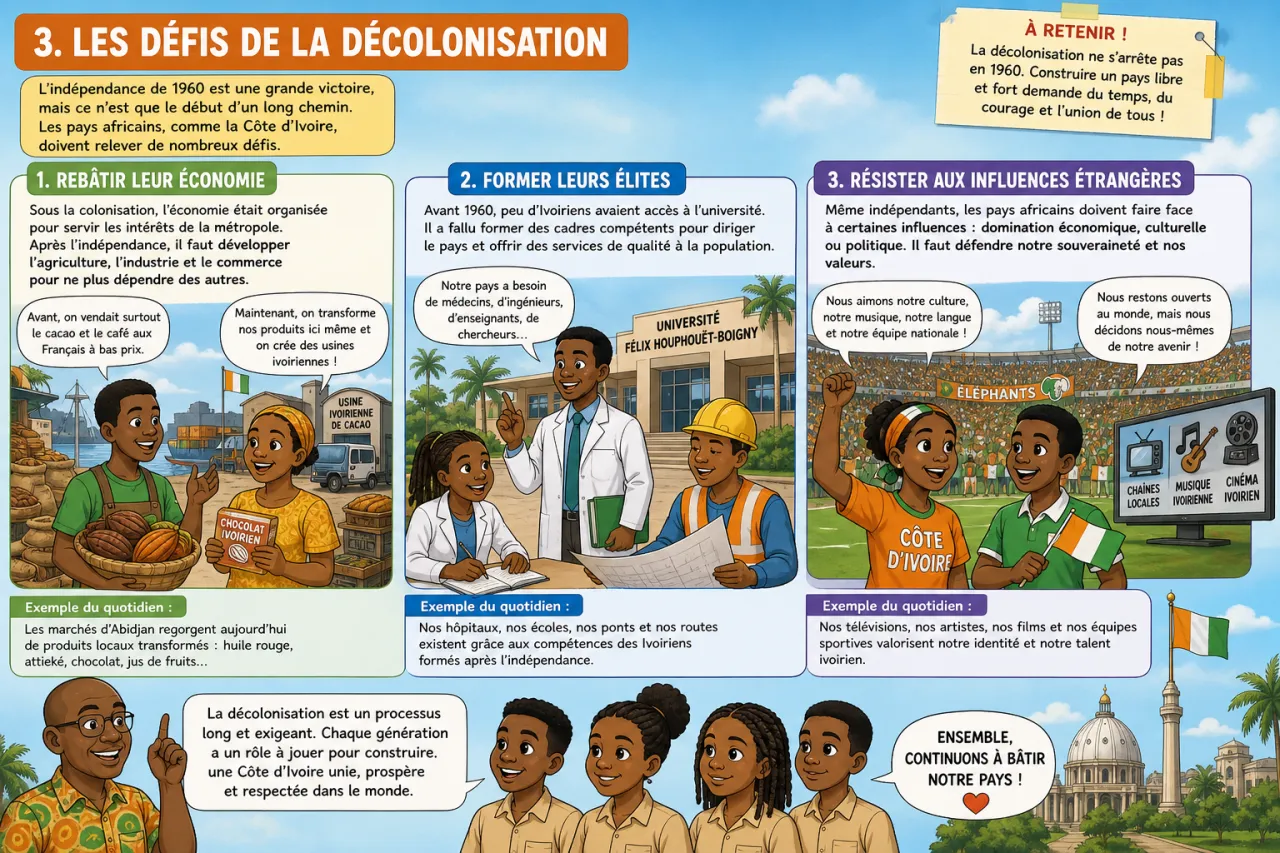 Décolonisation — illustration