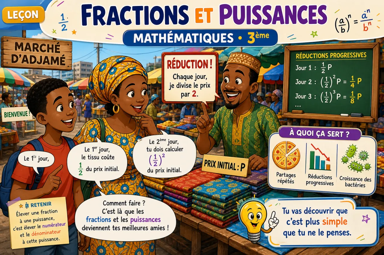 Fractions et puissances