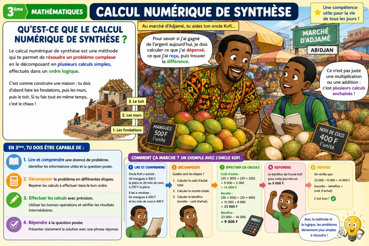 Calcul numérique de synthèse — illustration