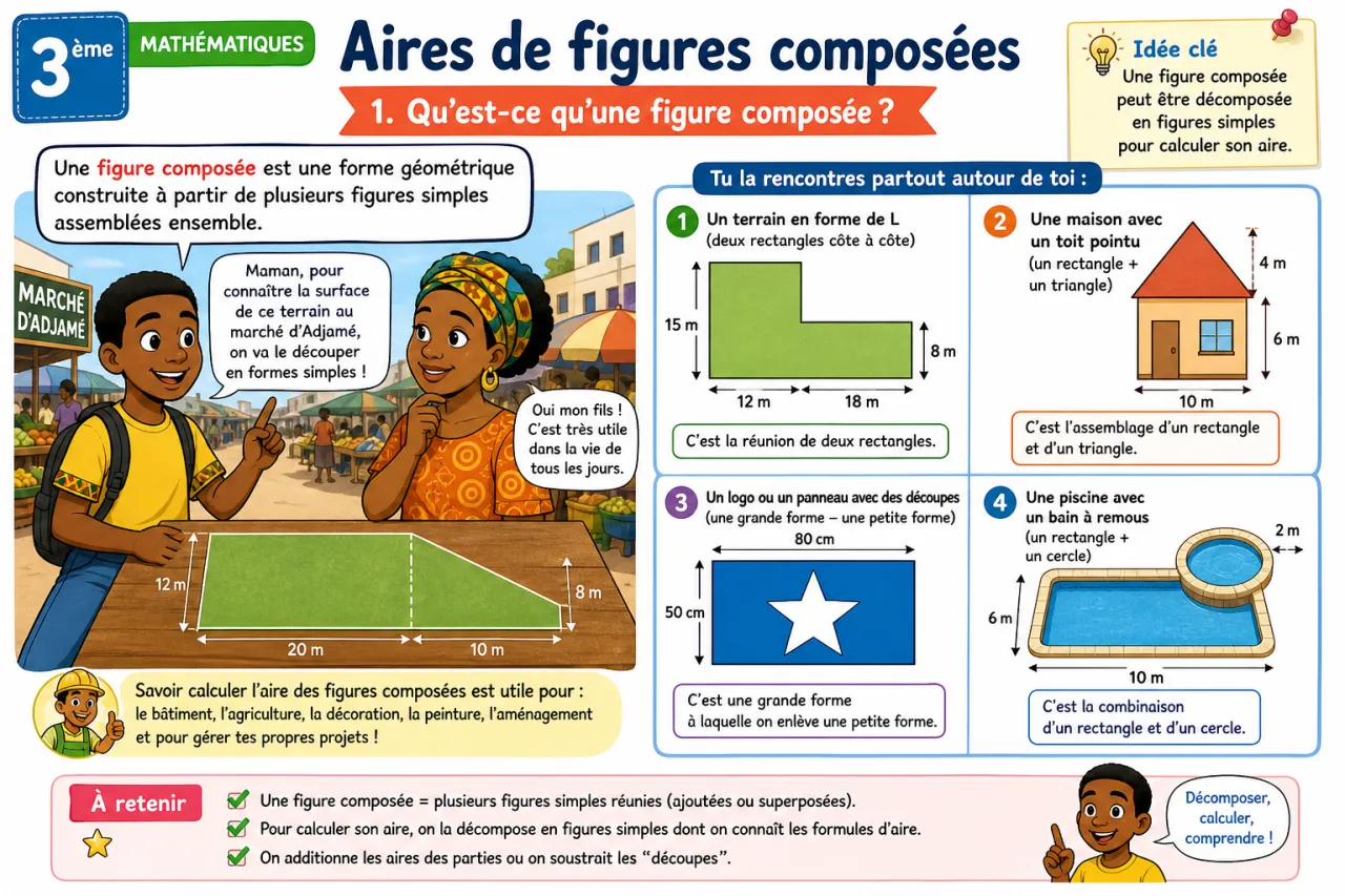 Aires de figures composées — illustration
