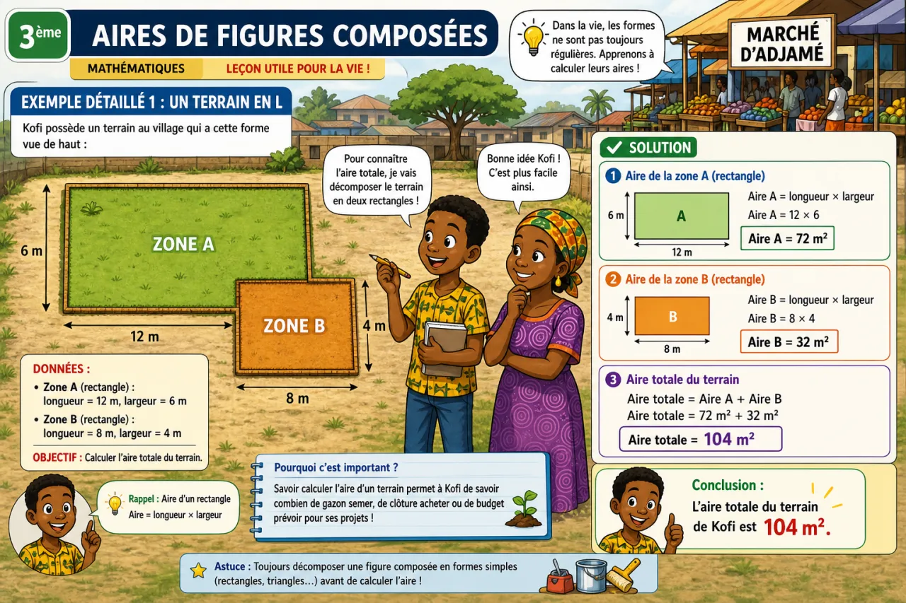 Aires de figures composées — illustration