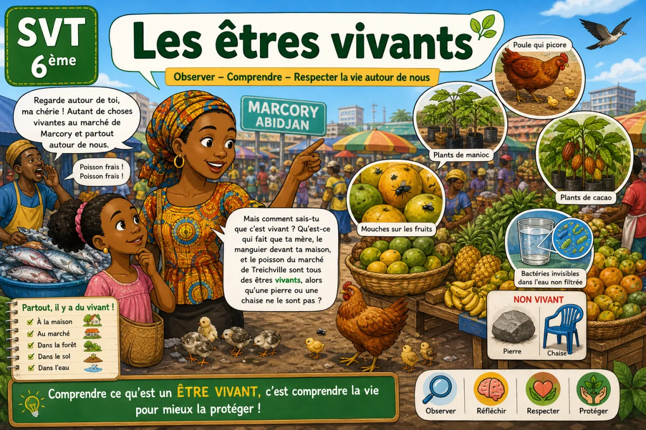 Les êtres vivants