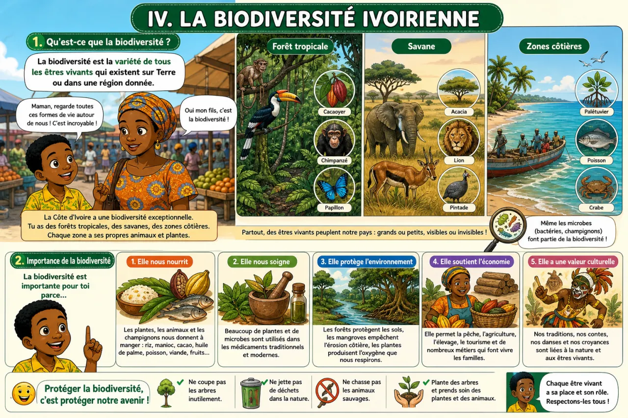 Les êtres vivants — illustration