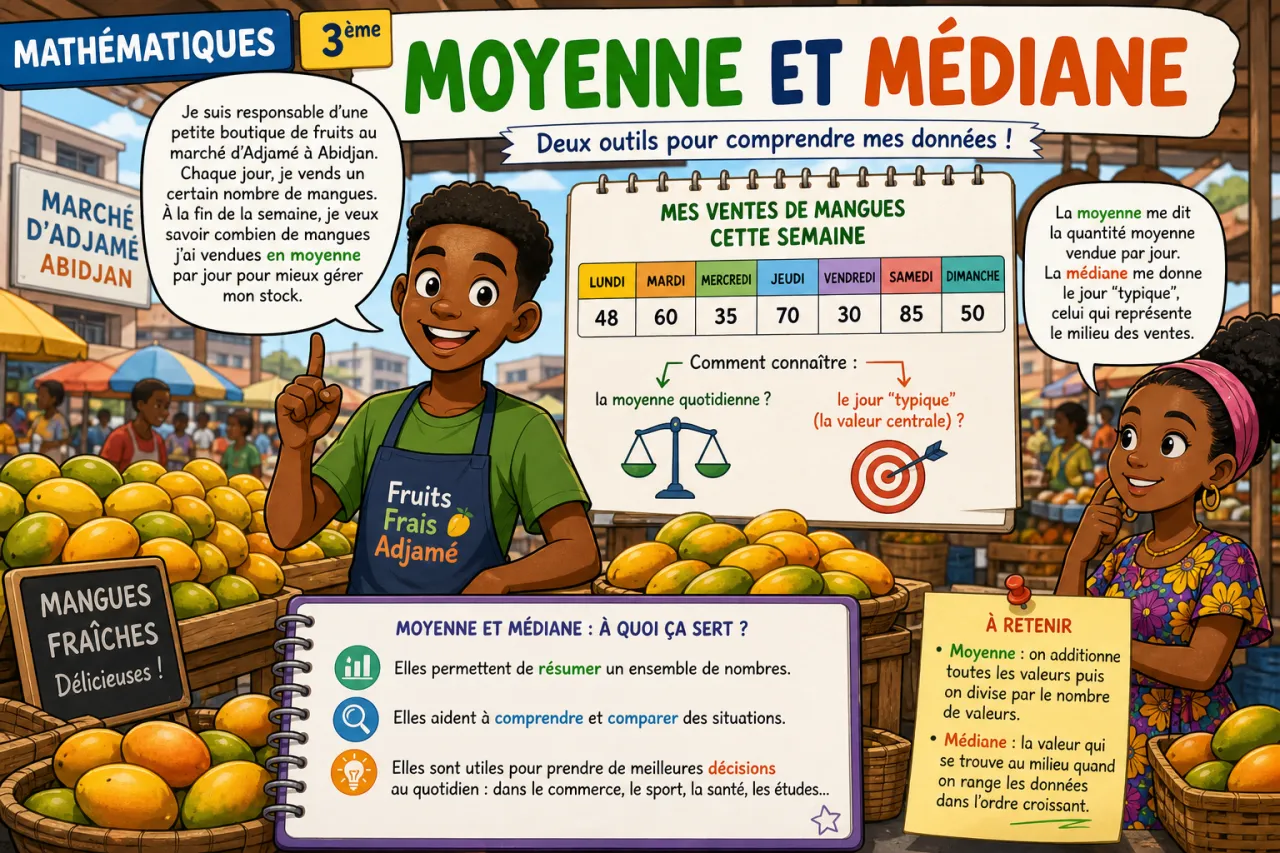 Moyenne et médiane