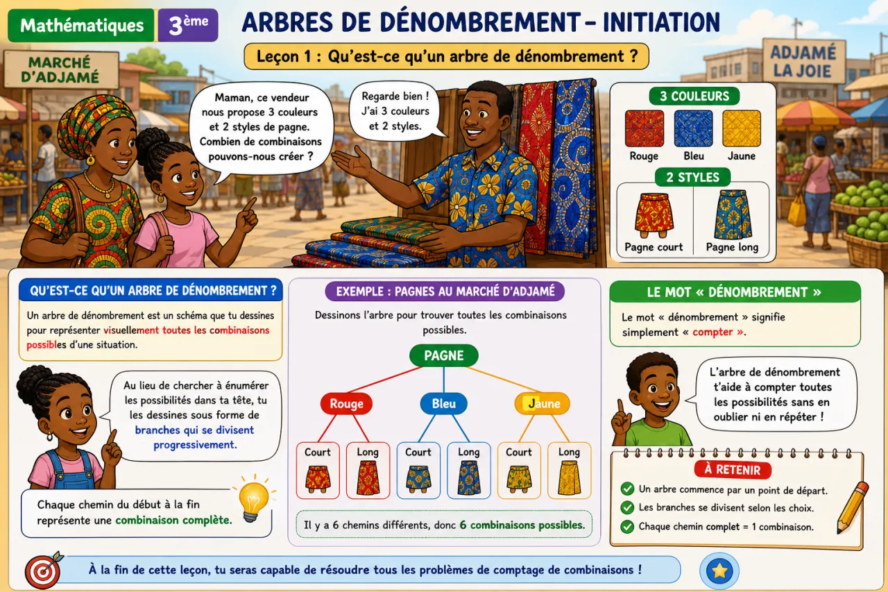 Arbres de dénombrement - initiation — illustration
