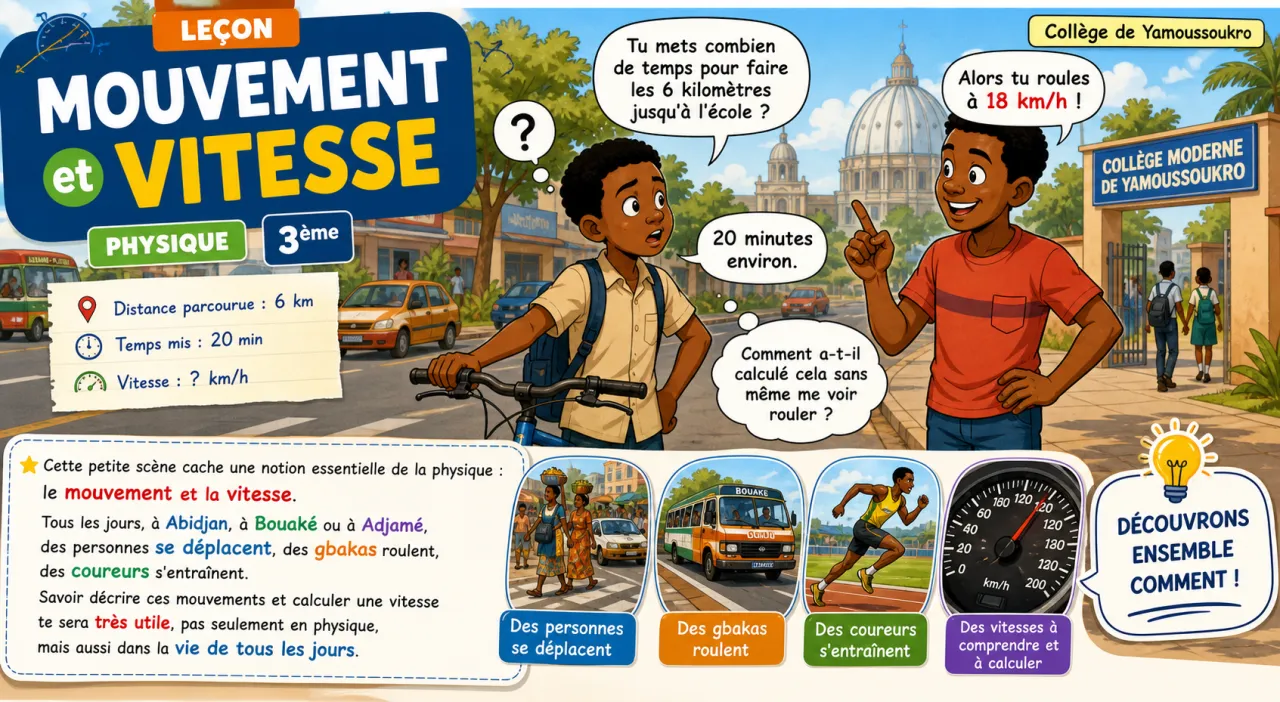 Mouvement et vitesse