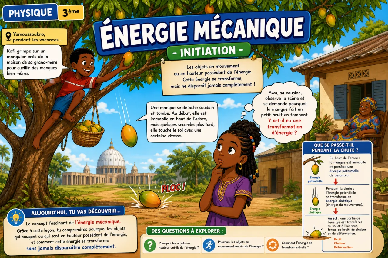 Énergie mécanique - initiation