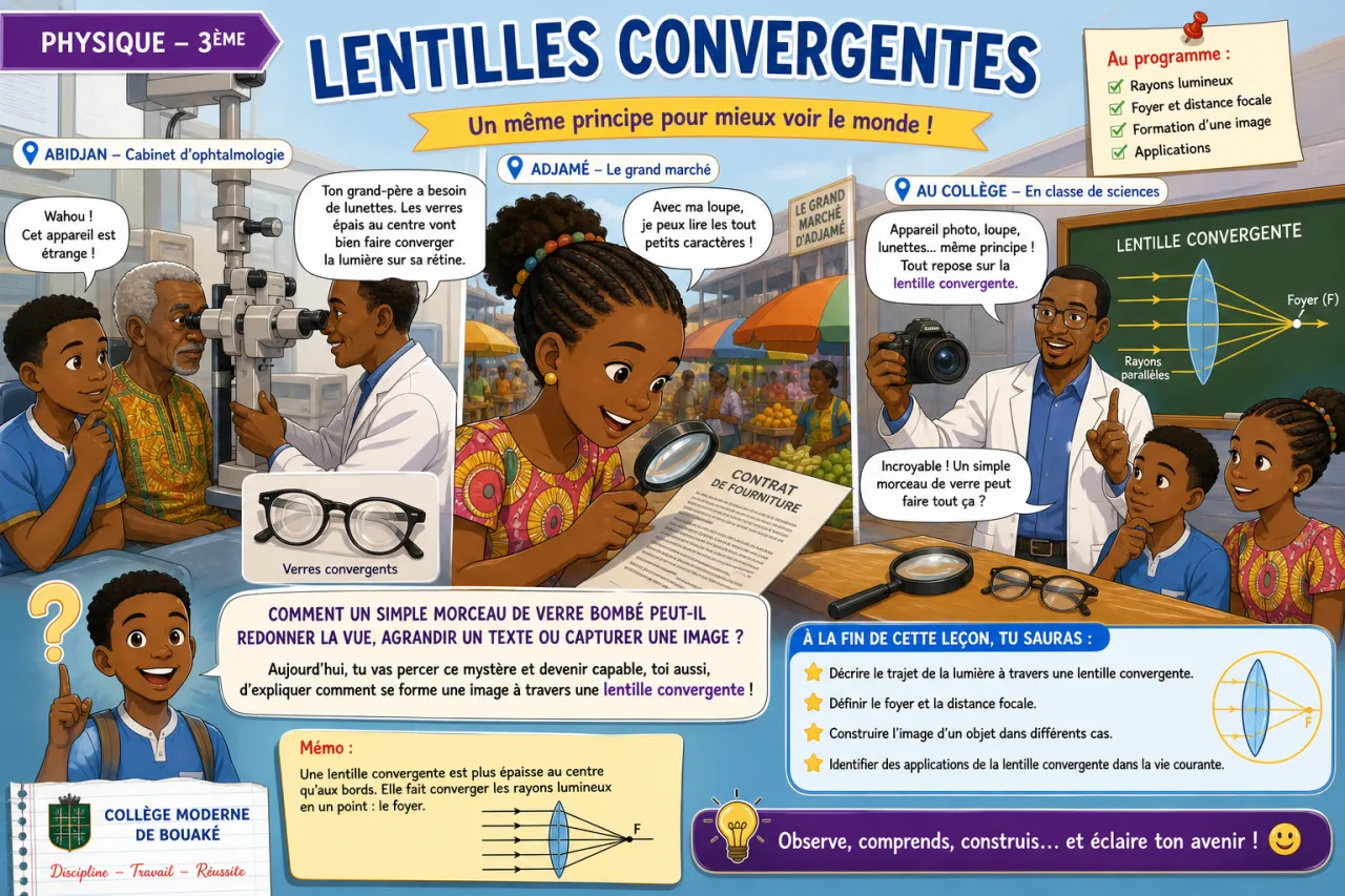 Lentilles convergentes