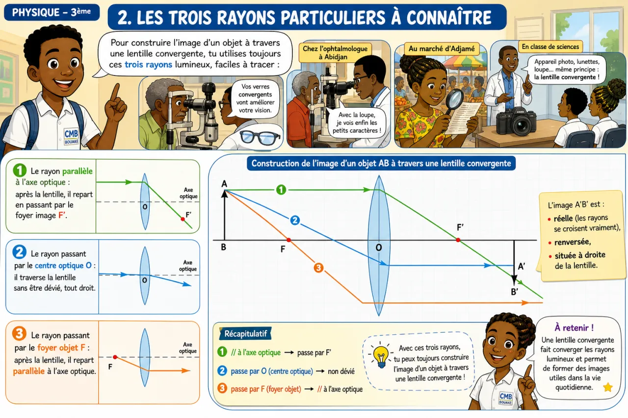 Lentilles convergentes — illustration