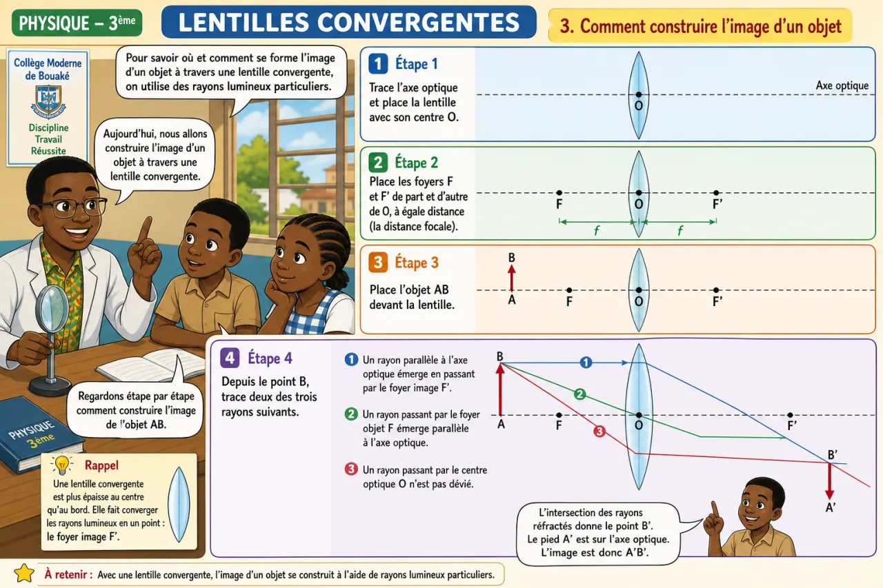 Lentilles convergentes — illustration