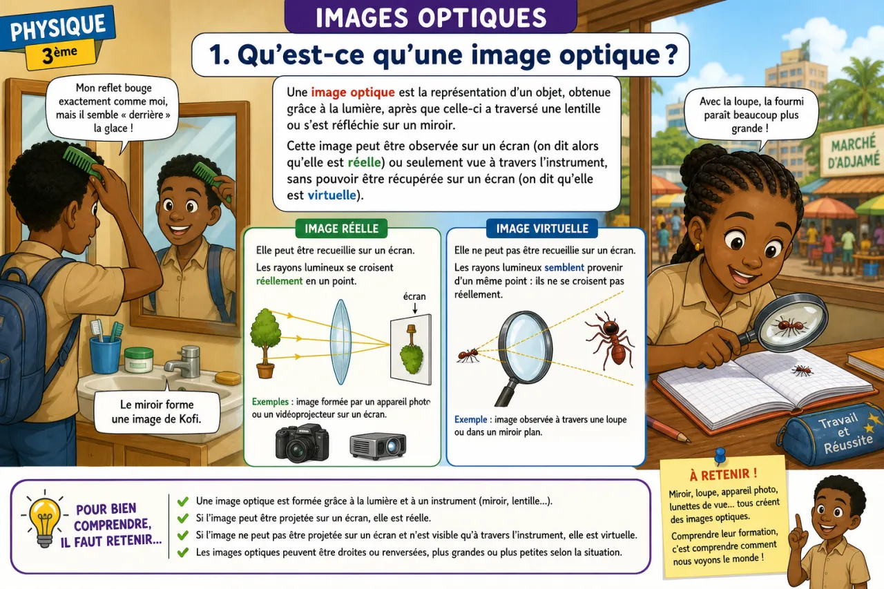 Images optiques — illustration
