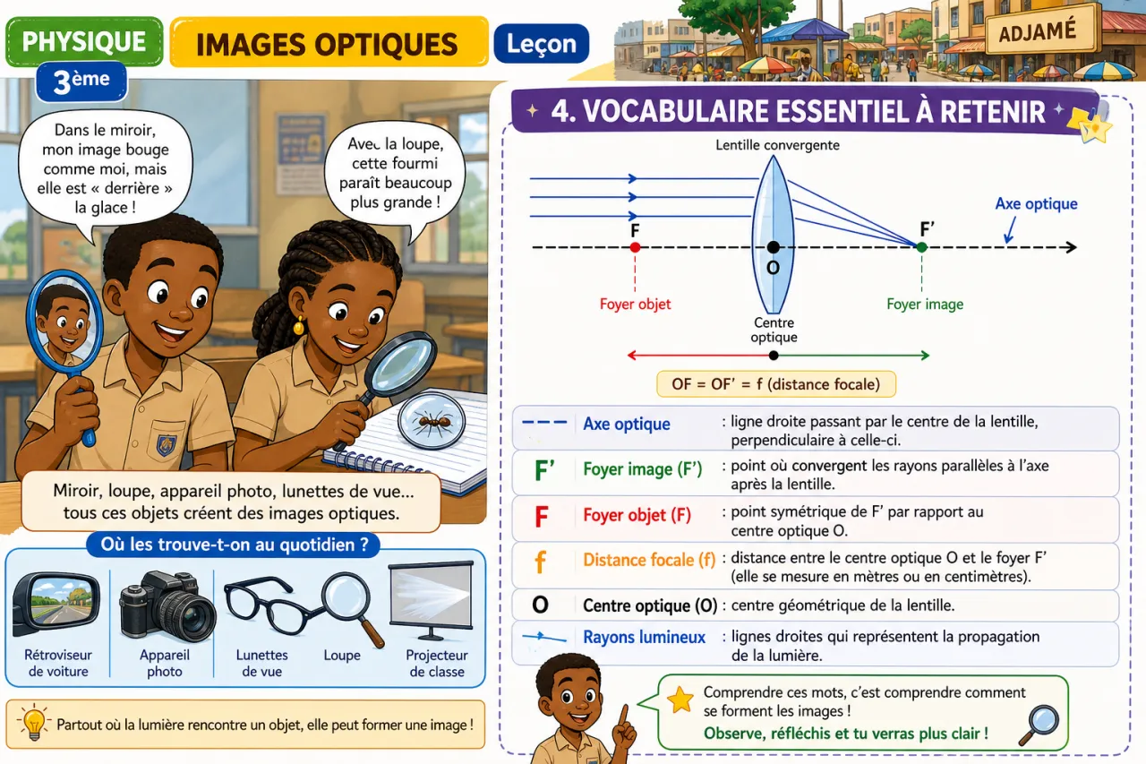 Images optiques — illustration
