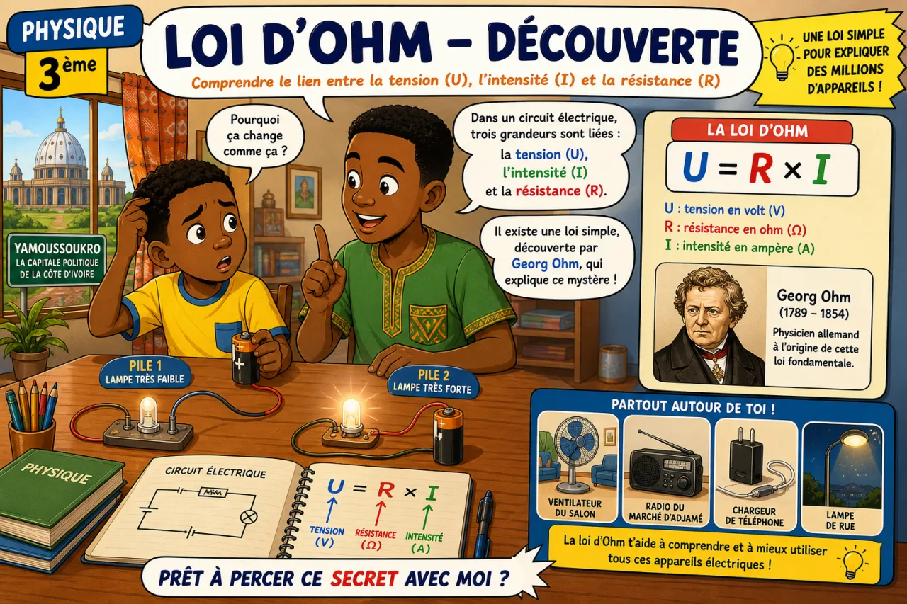 Loi d’Ohm - découverte