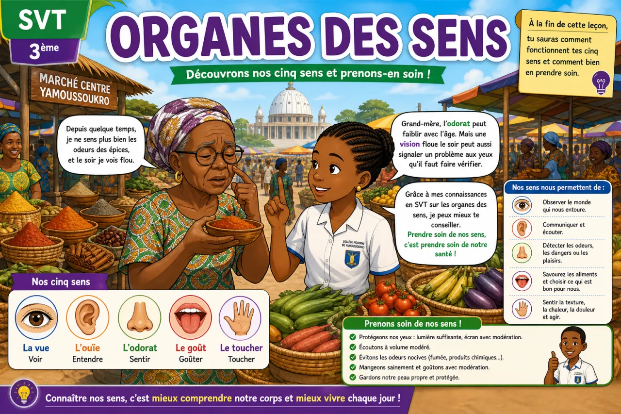 Organes des sens