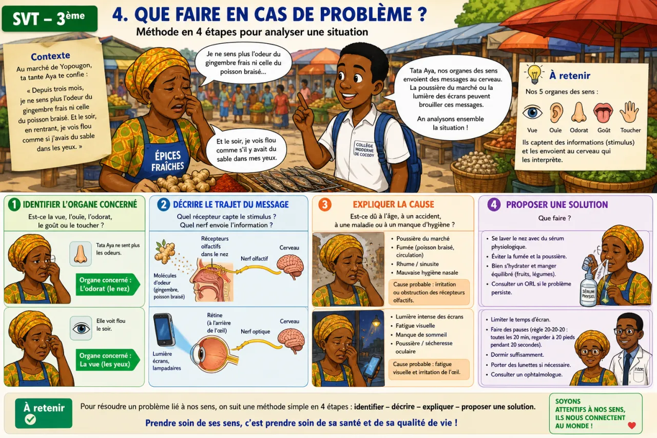 Organes des sens — illustration