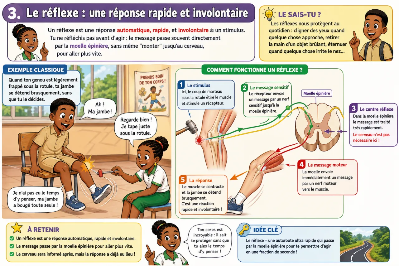 Communication nerveuse — illustration