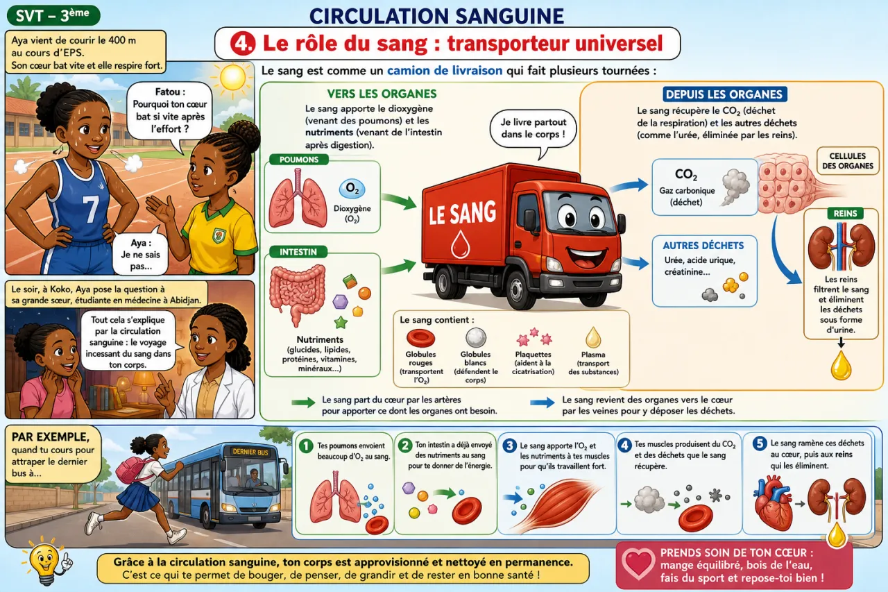 Circulation sanguine — illustration