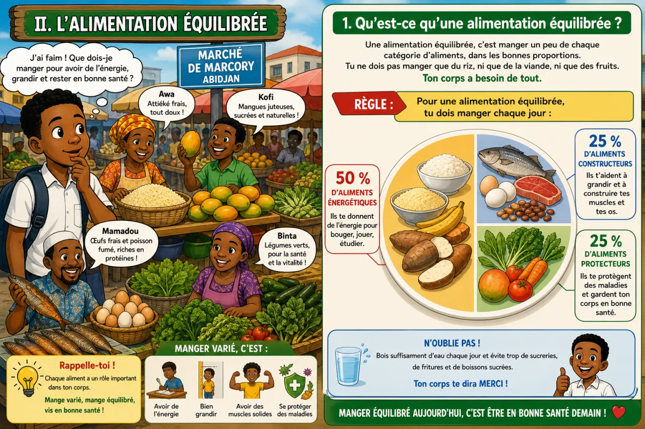L’alimentation — illustration