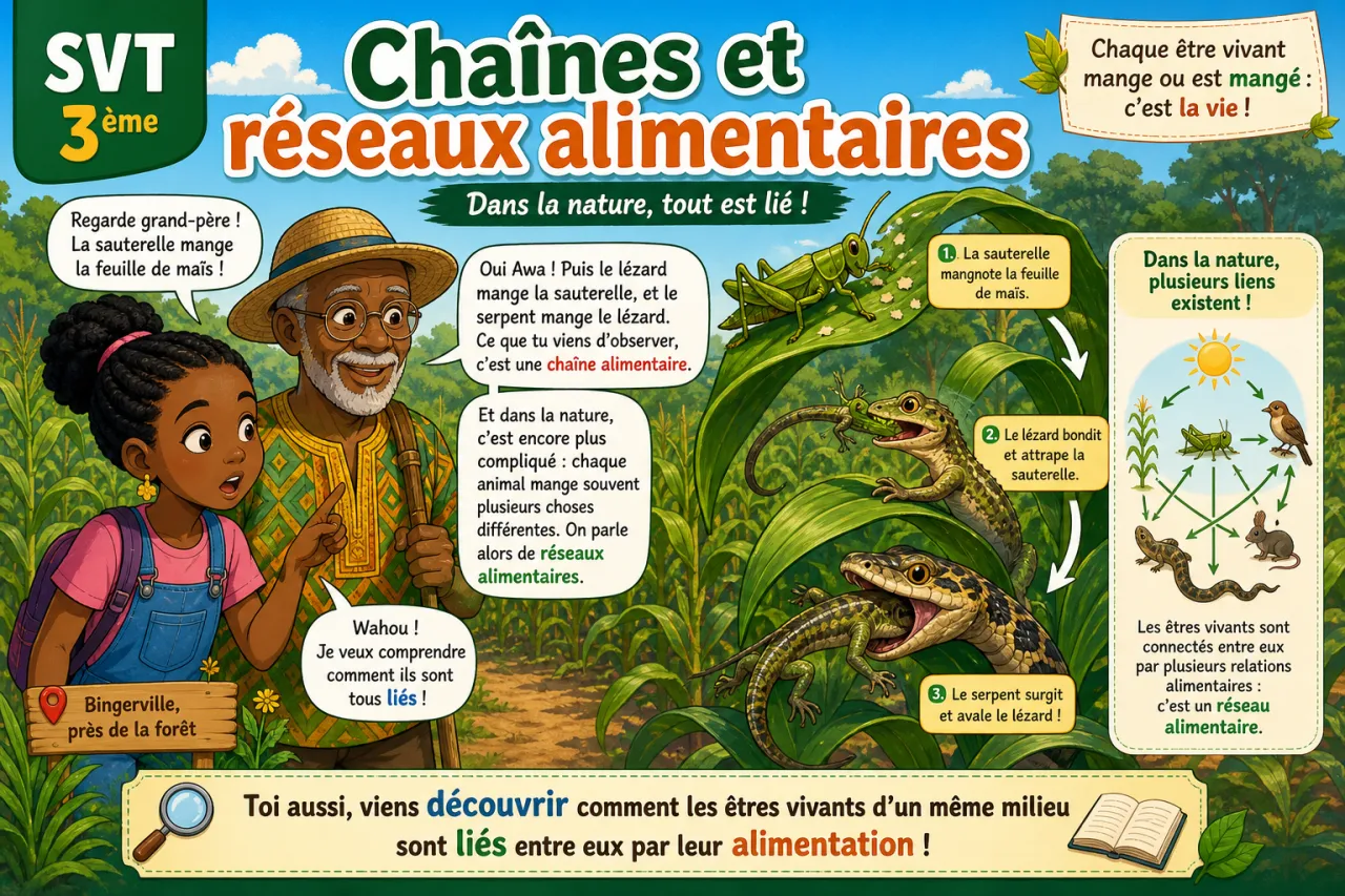Chaînes et réseaux alimentaires