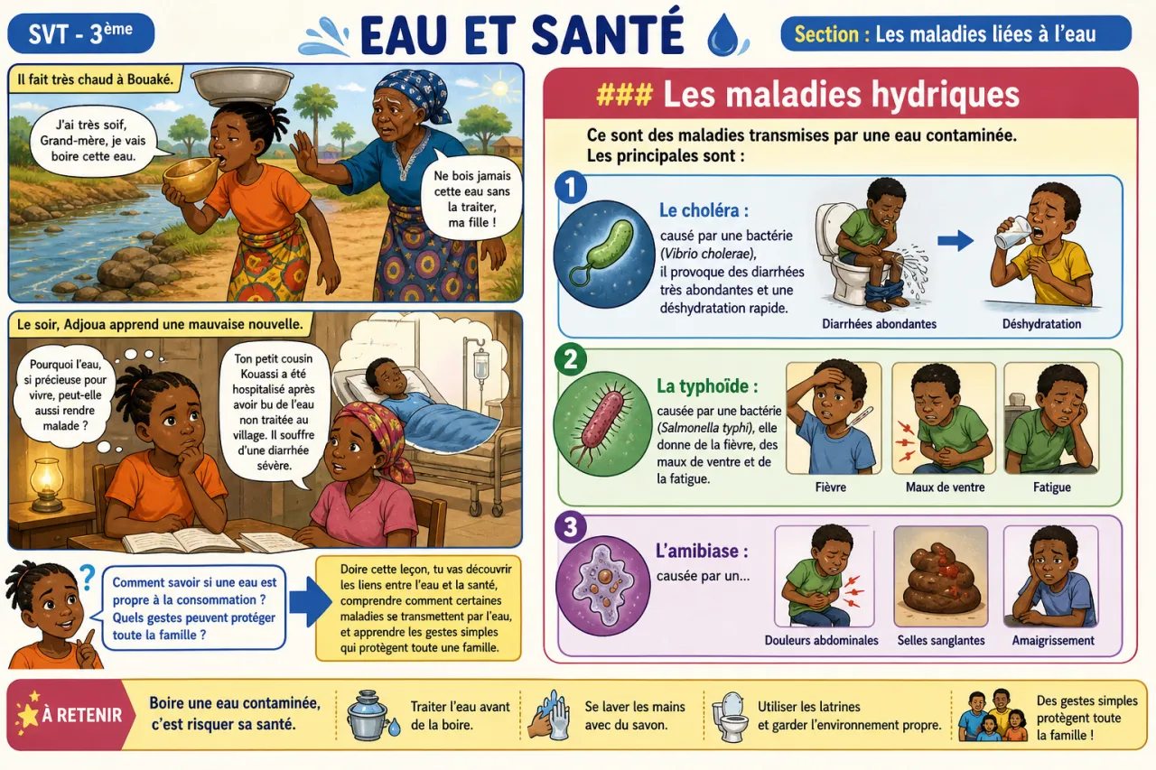 Eau et santé — illustration