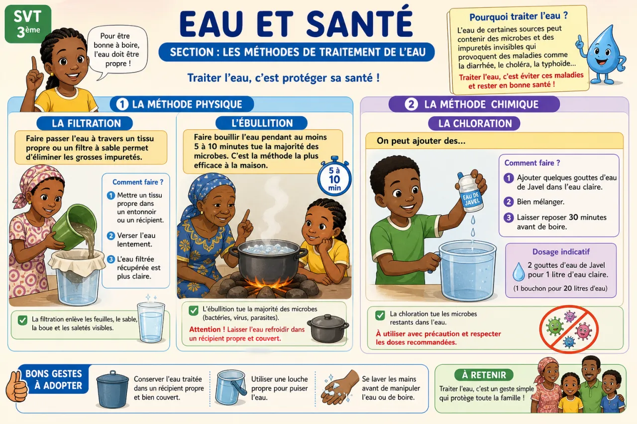 Eau et santé — illustration