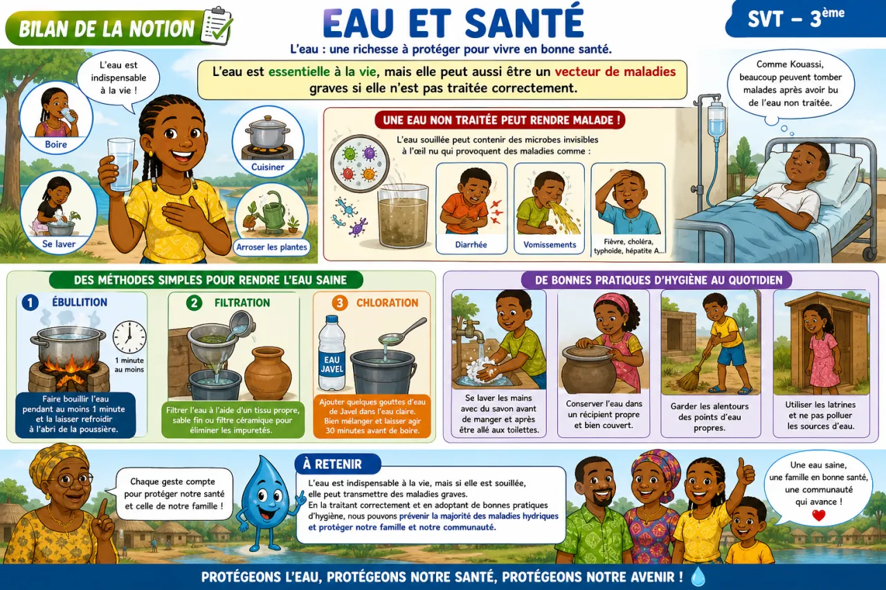 Eau et santé — illustration