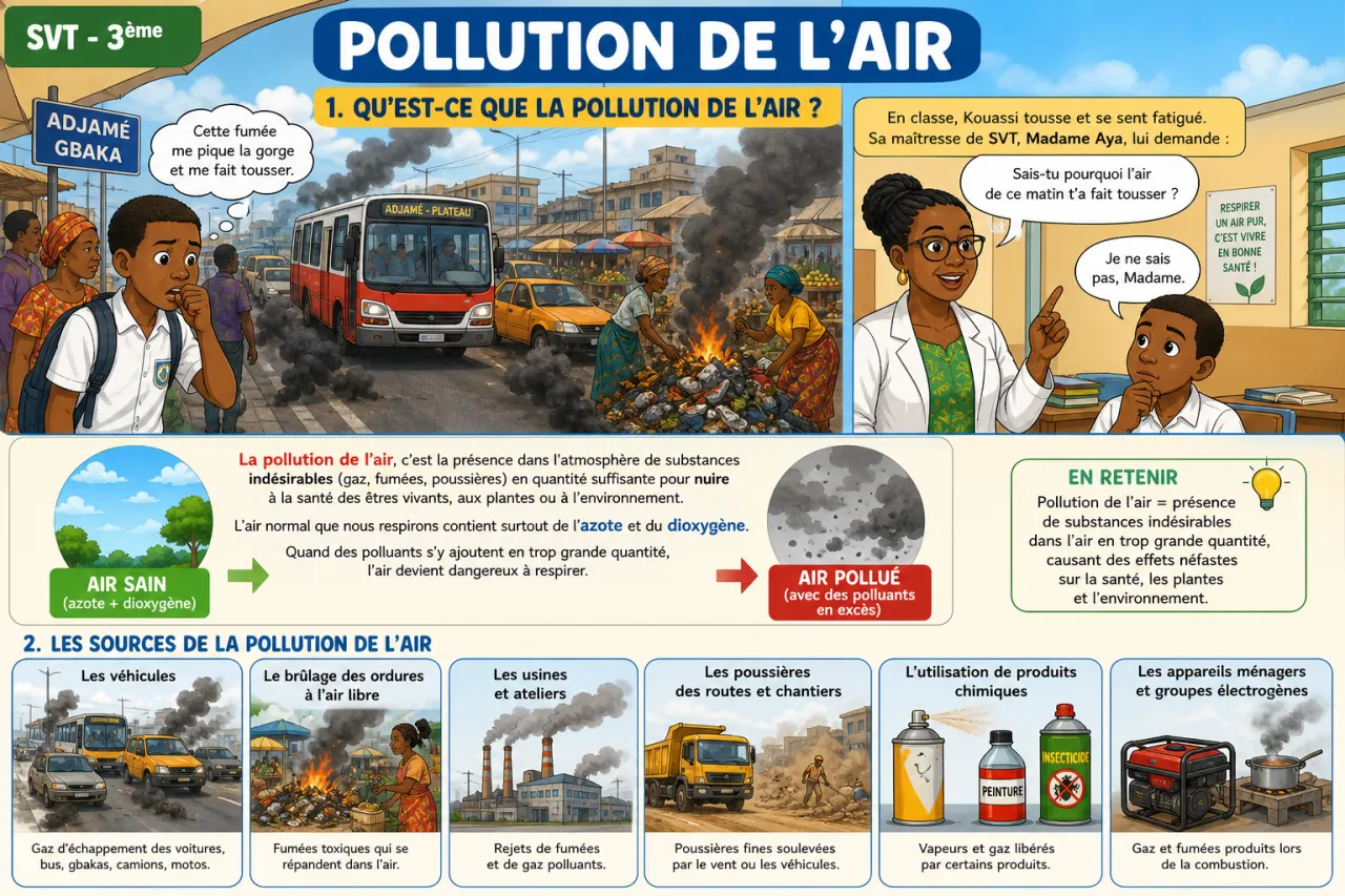 Pollution de l’air — illustration