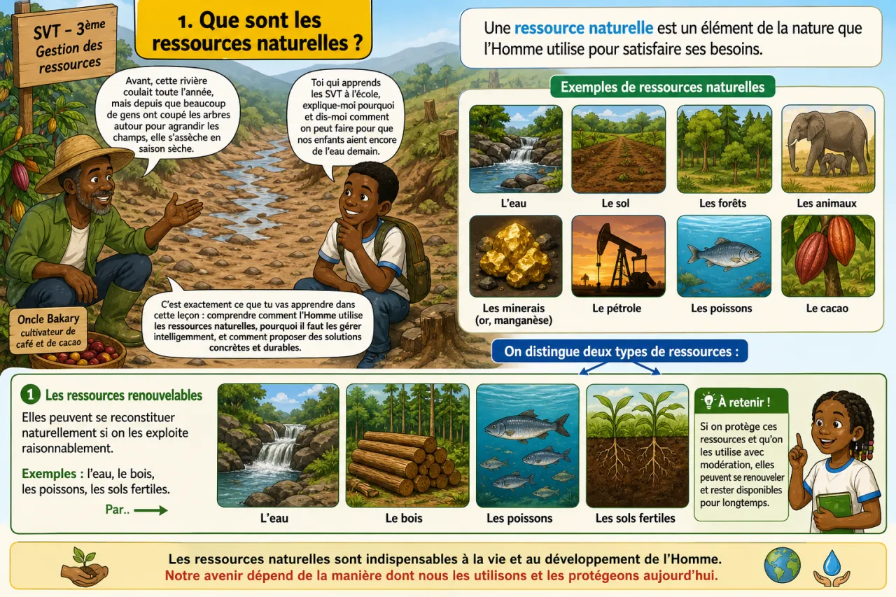 Gestion des ressources — illustration