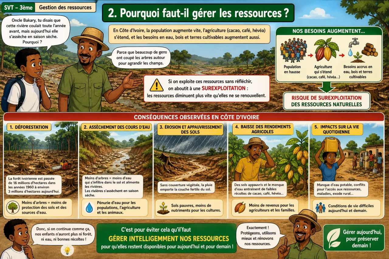 Gestion des ressources — illustration