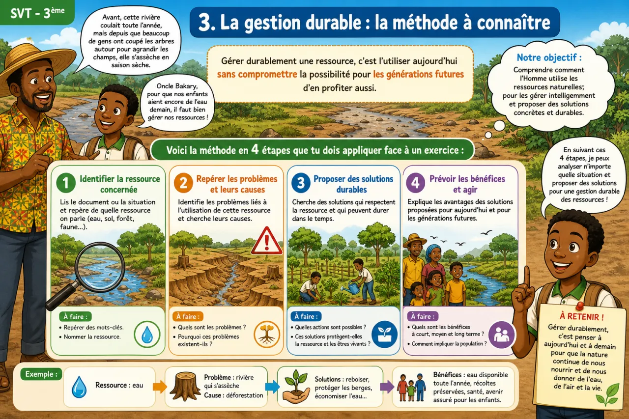 Gestion des ressources — illustration