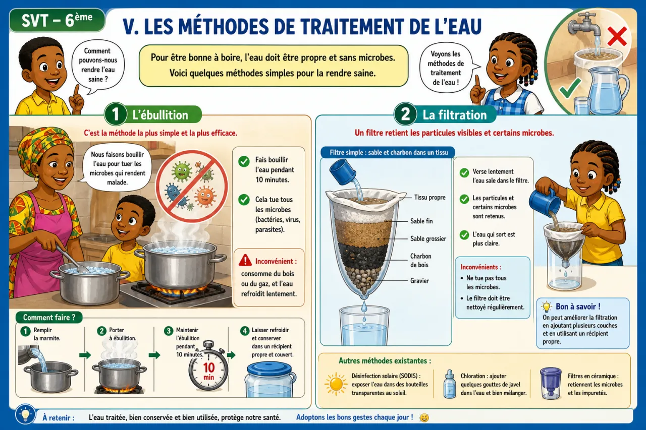 L’eau et la santé — illustration