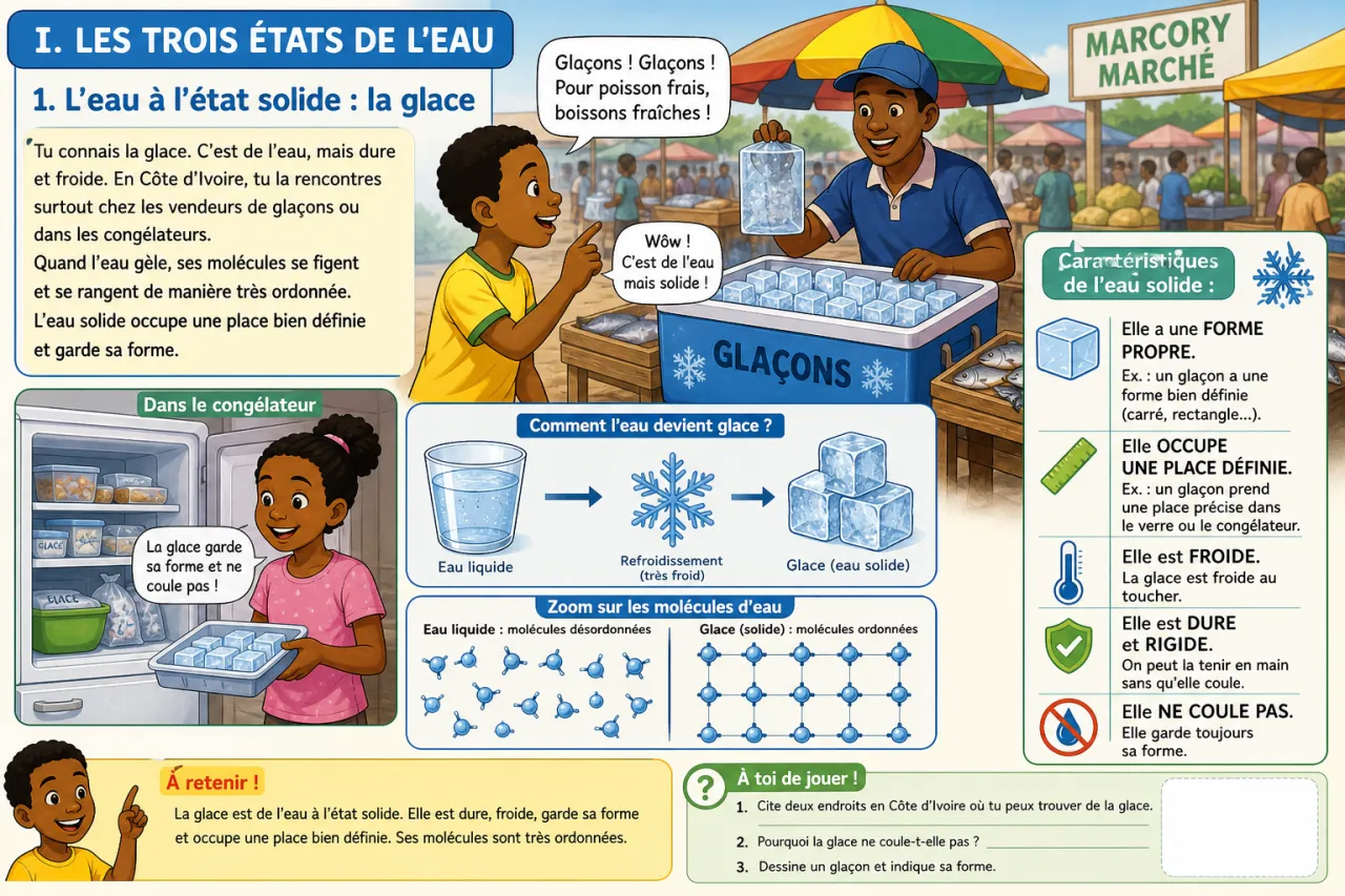 Les états de l’eau — illustration