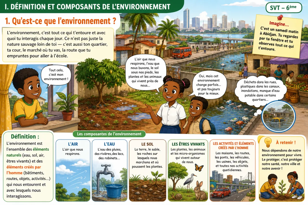 L’environnement — illustration