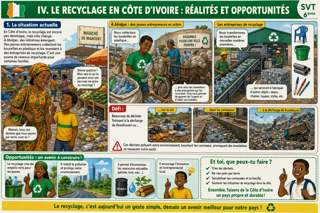 Le recyclage — illustration