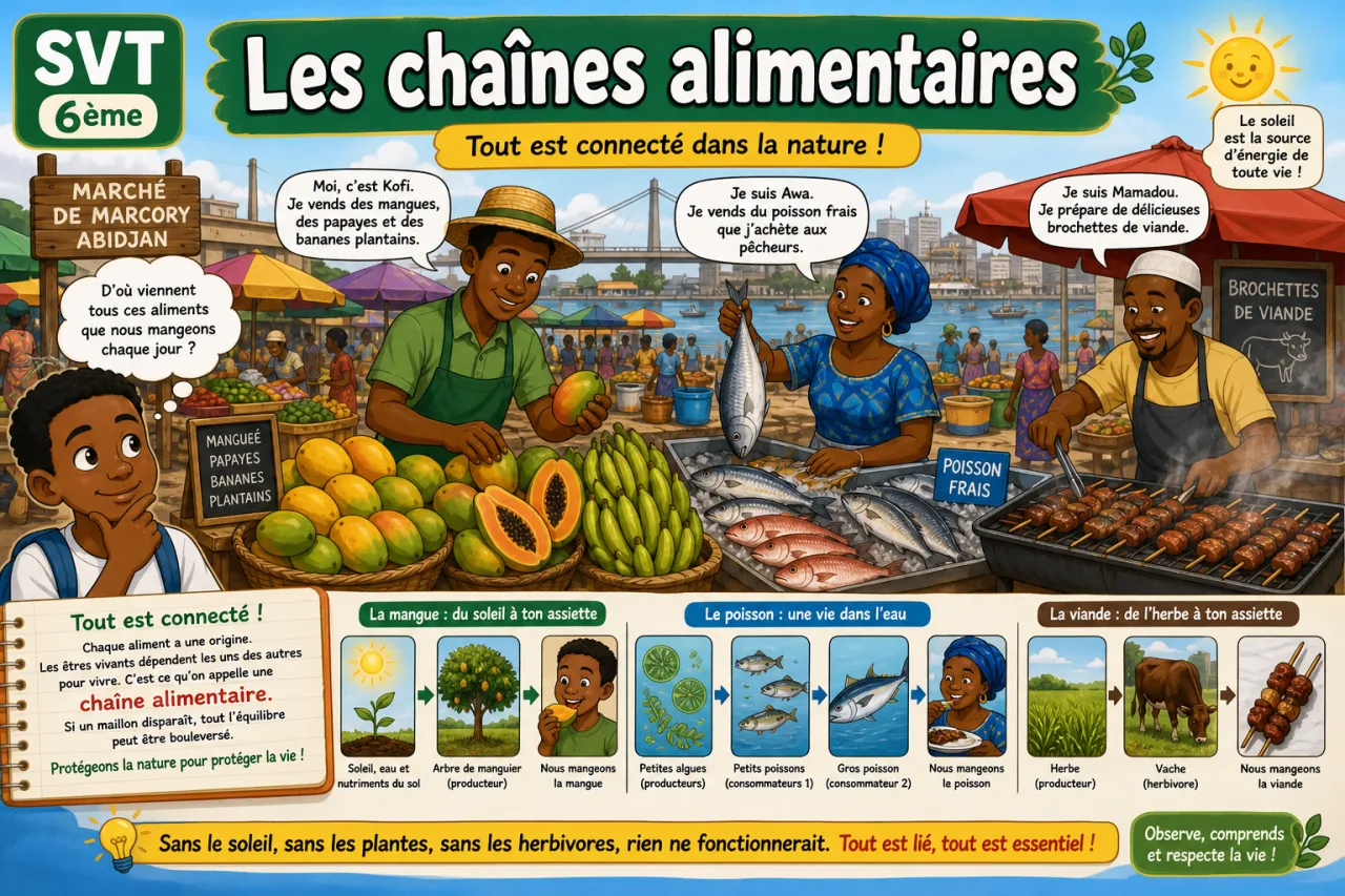 Les chaînes alimentaires