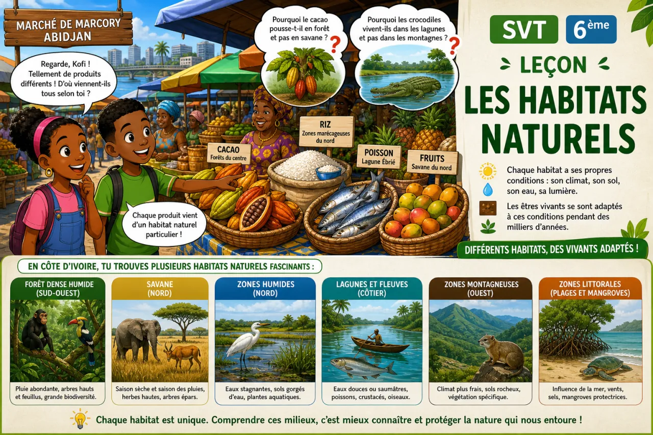 Les habitats naturels