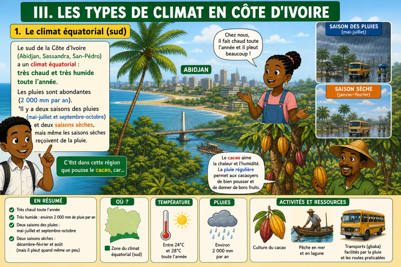 Le climat — illustration
