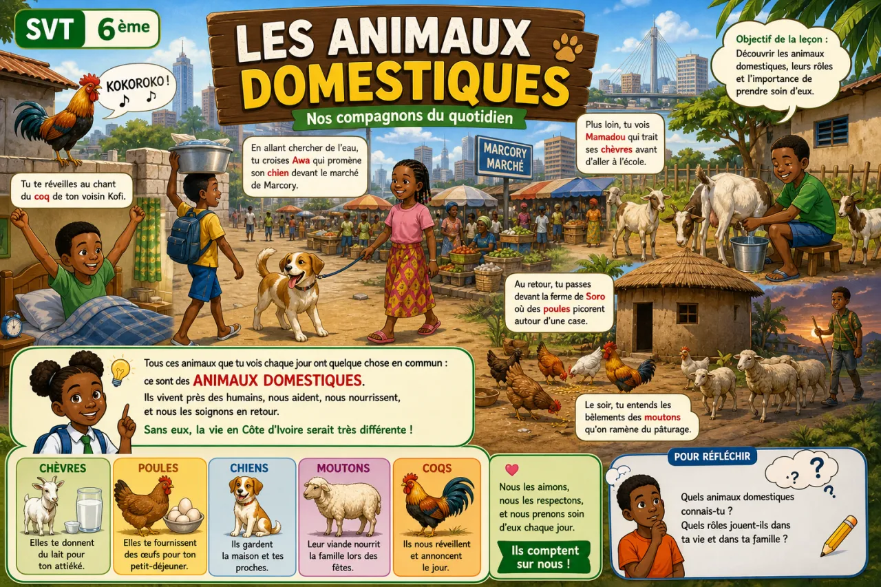Les animaux domestiques