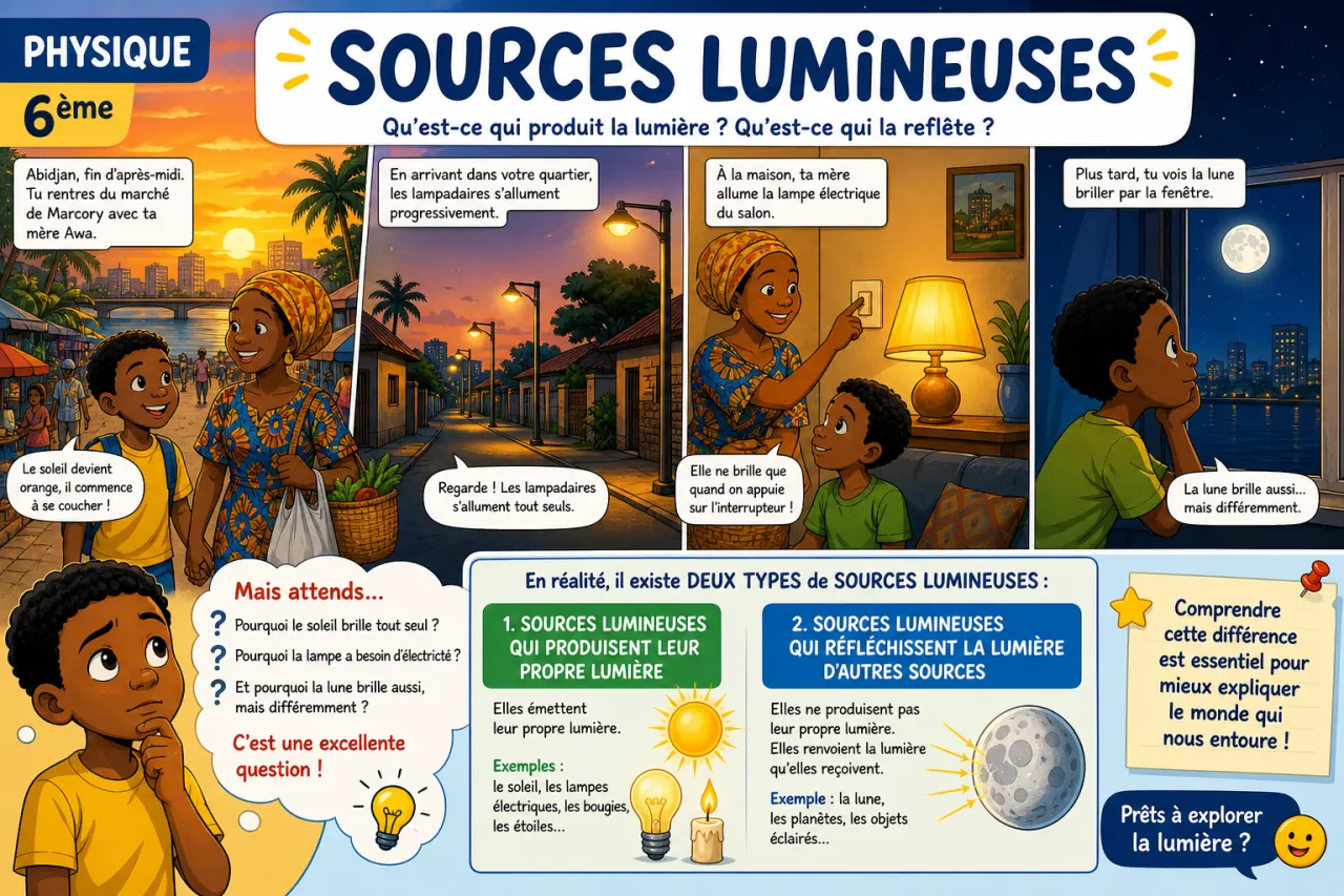 Sources lumineuses