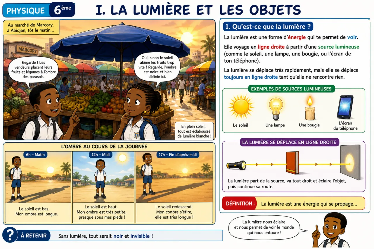 Ombre et lumière — illustration