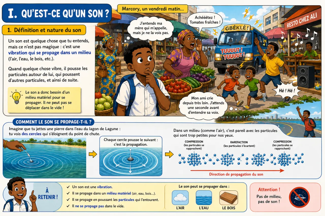 Les sons — illustration