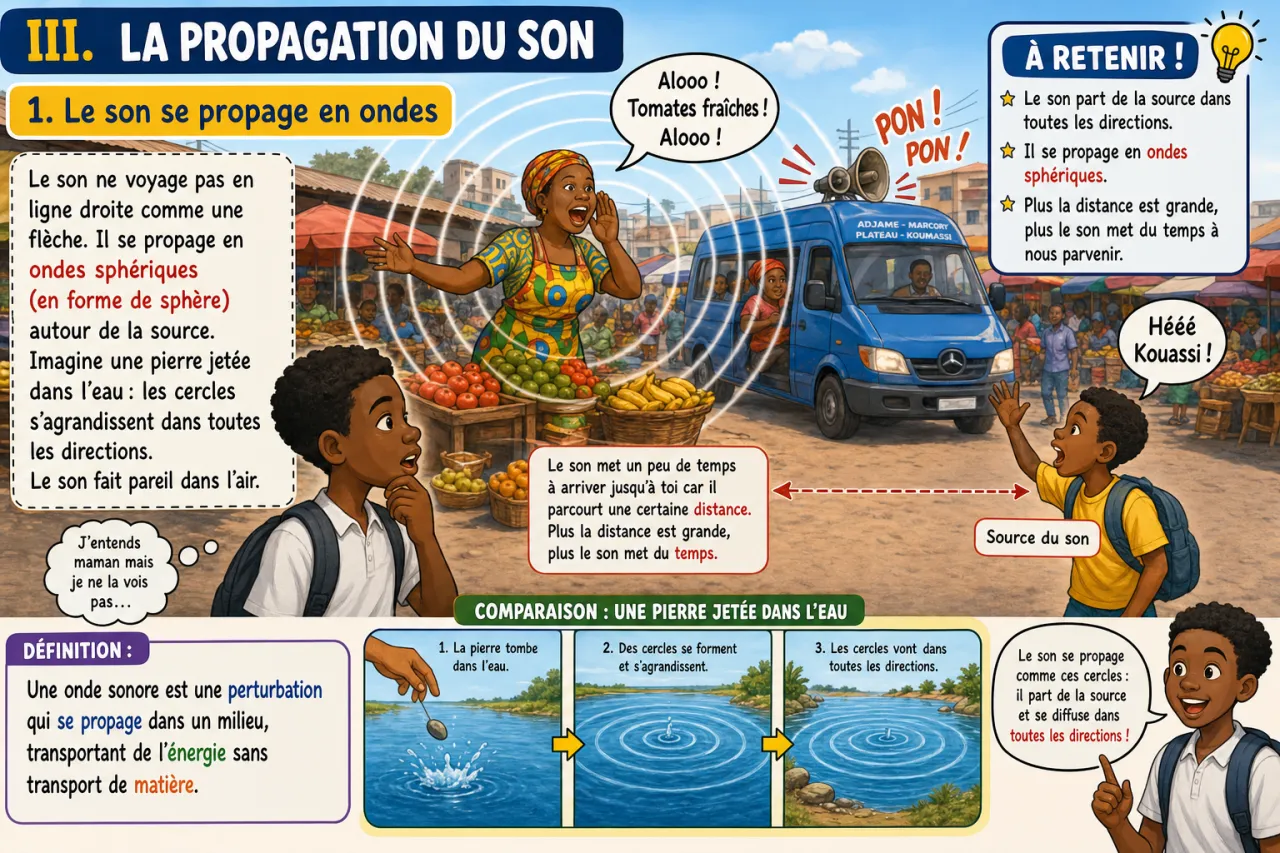 Les sons — illustration